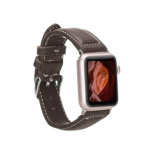 Lincoln Classic Apple Watch Leather Straps.