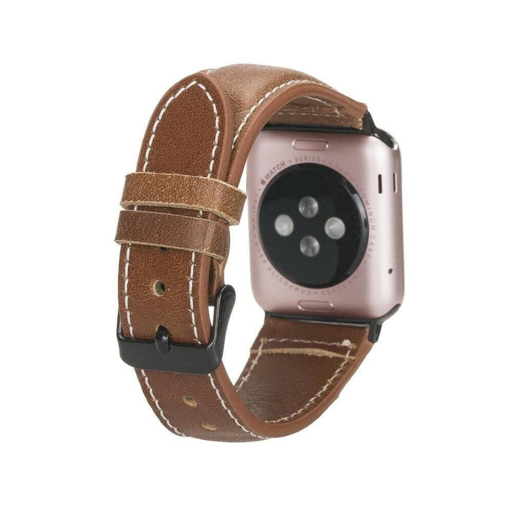 Lincoln Classic Apple Watch Leather Straps.