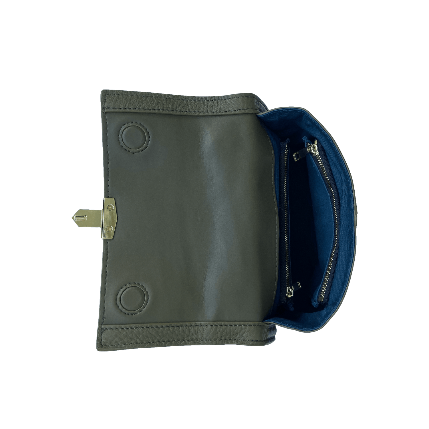 Leather Backpack for Women Convertible Crossbody Bag Olive Green Purse