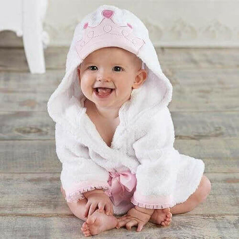 Little Princess Hooded Spa Robe.