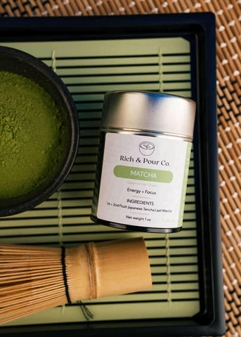 Matcha Green Tea Powder.