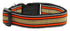Mirage Pet Products 125-007 LGOR Preppy Stripes Nylon Ribbon Collars O