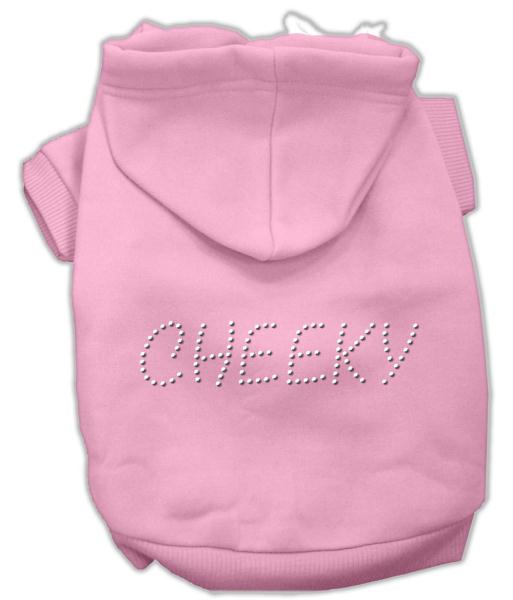 Mirage Pet Products 54-18 SMPK Cheeky Hoodies Pink S - 10.