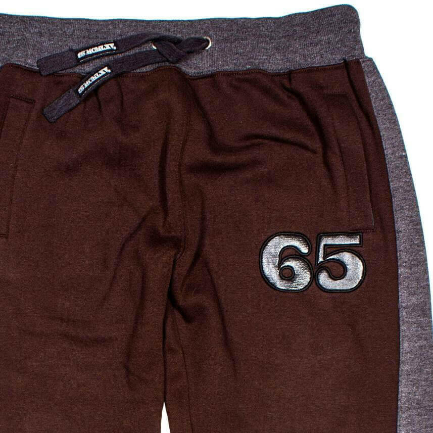 65 MCMLXV Men's Dress Sweat Pant In Coffee.