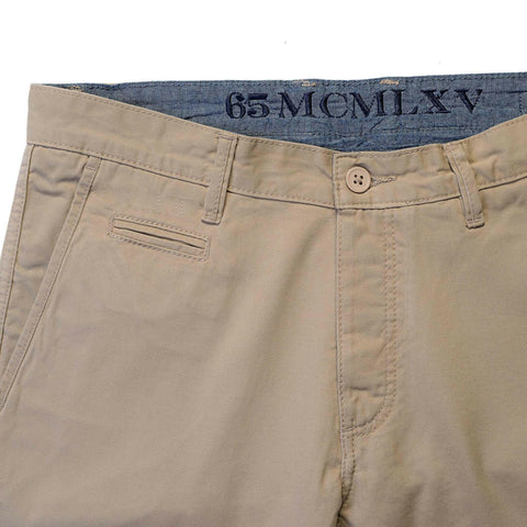 65 MCMLXV Men's Khaki Chino Pant.