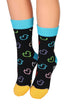 PARDIRALLI black cotton socks for children