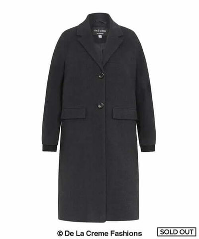 (PRE-ORDER) Womens Wool Blend Winter Warm Knee Length Coat