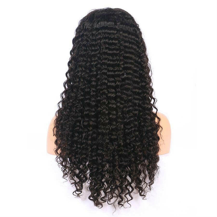 Beumax 4x4 Deep Wave 5x5 Lace Closure wig 6x6 Human Hair Wigs.