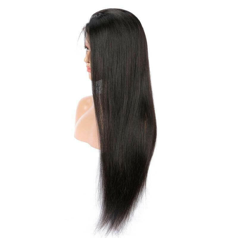 Beumax 13x6 Straight Lace Frontal Human Hair Wigs.