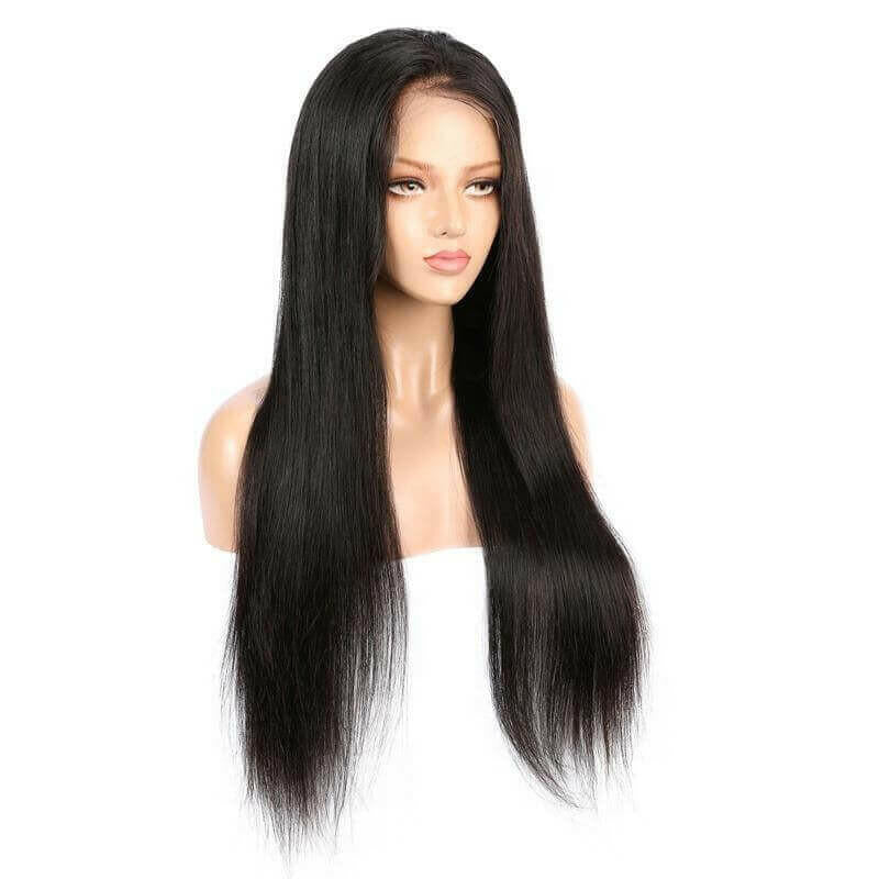 Beumax 13x6 Straight Lace Frontal Human Hair Wigs.