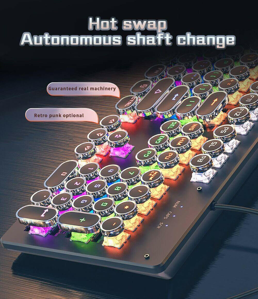 Dragon X1Z Mechanical Gaming Keyboard Mouse Set with Gaming