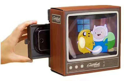 Retro TV Mobile Phone Screen Magnifier.