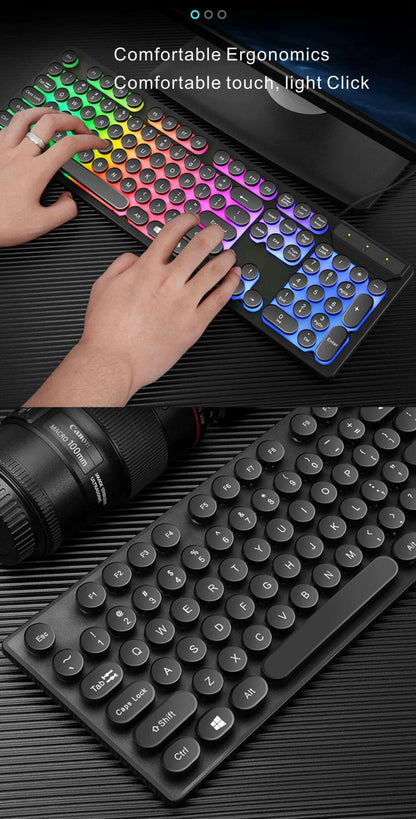 Ninja Dragons Z9i USB Wired Light Up Gaming Keyboard and Mouse Set.