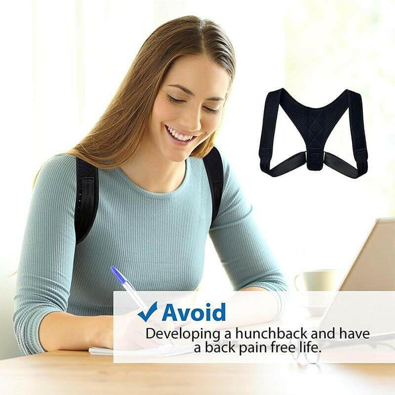 Unisex Adjustable Back Posture Corrector.