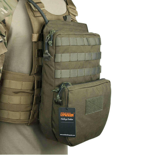 Tactical  Hydration Bag Hunting Combat Vest Hydration Bags Camping Hik.