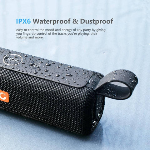 Outdoor Bluetooth Speaker Portable Wireless Speakers IPX6 Waterproof