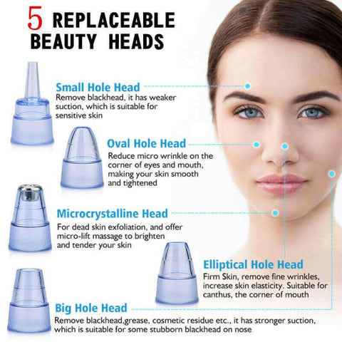 Facial Blackhead Remover Electric Vacuum Machine.