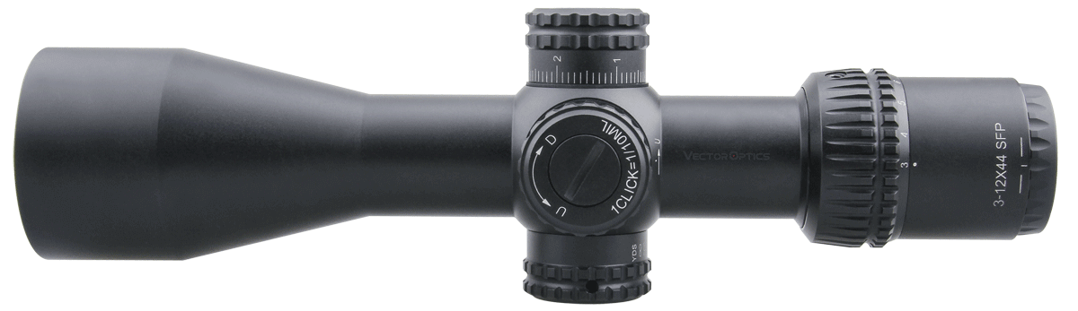 Vector Optics Veyron SFP 3-12x44 Ultra Compact Scope Second Focal