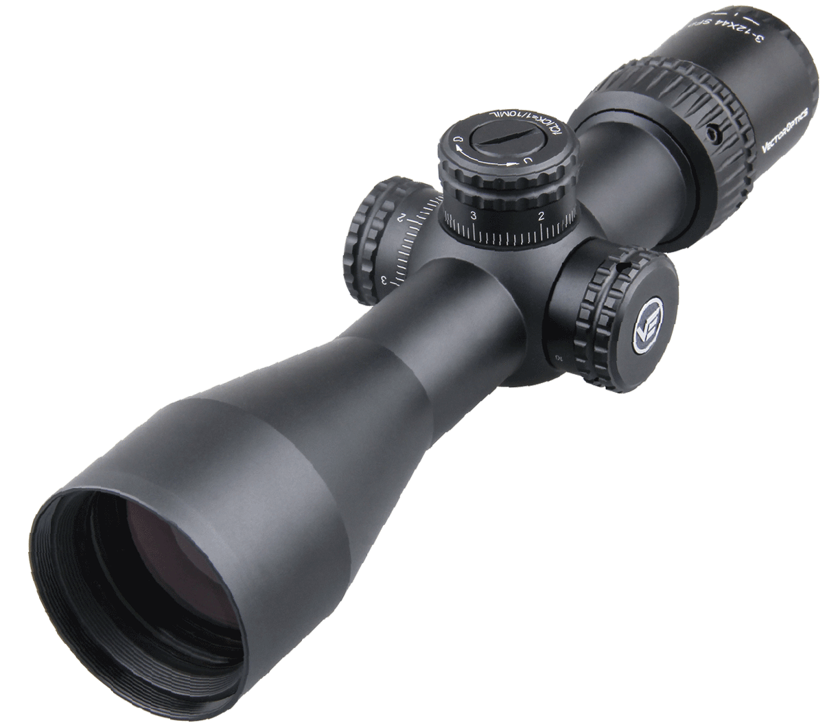 Vector Optics Veyron SFP 3-12x44 Ultra Compact Scope Second Focal