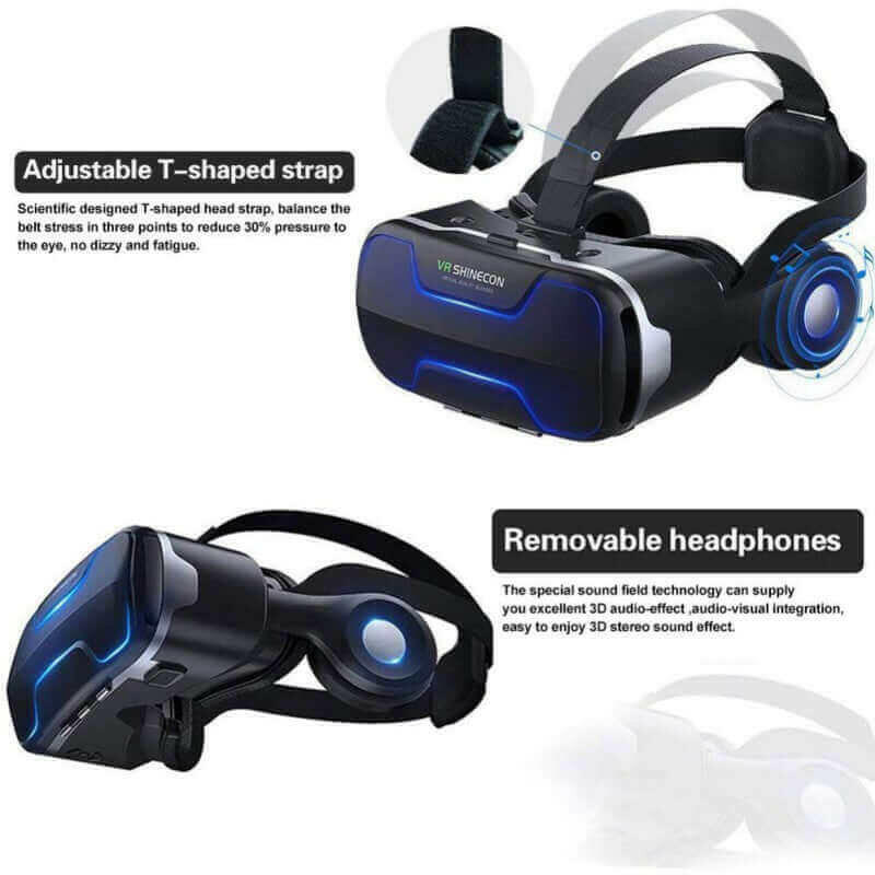 Dragon Flash VR Gaming Headset With Controller.