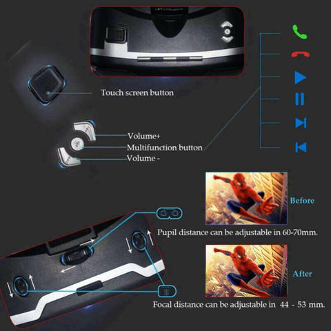 Dragon Flash VR Gaming Headset With Controller.