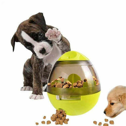 Dogs and Cats Food Dispenser Tumbler.