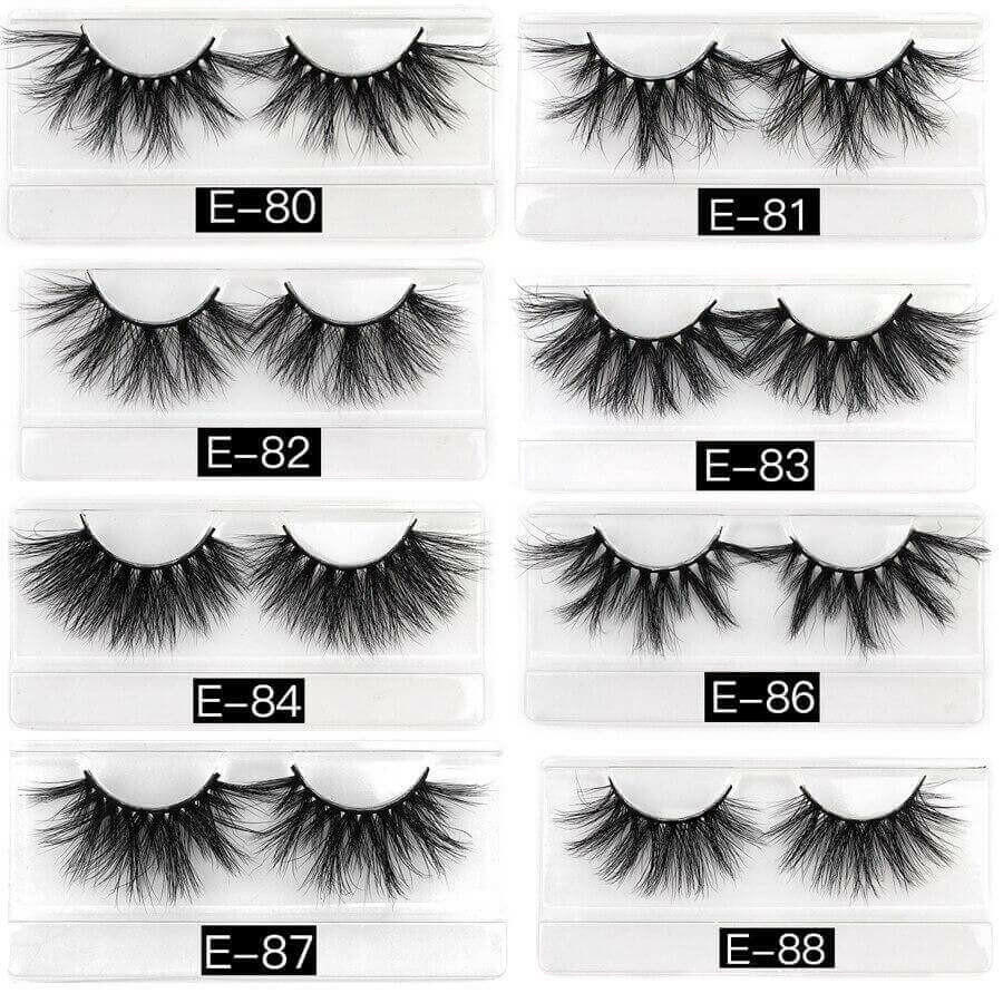 3D Mink Eyelashes Wholesale 10/30/50 Pairs Soft Dramatic Eyelash