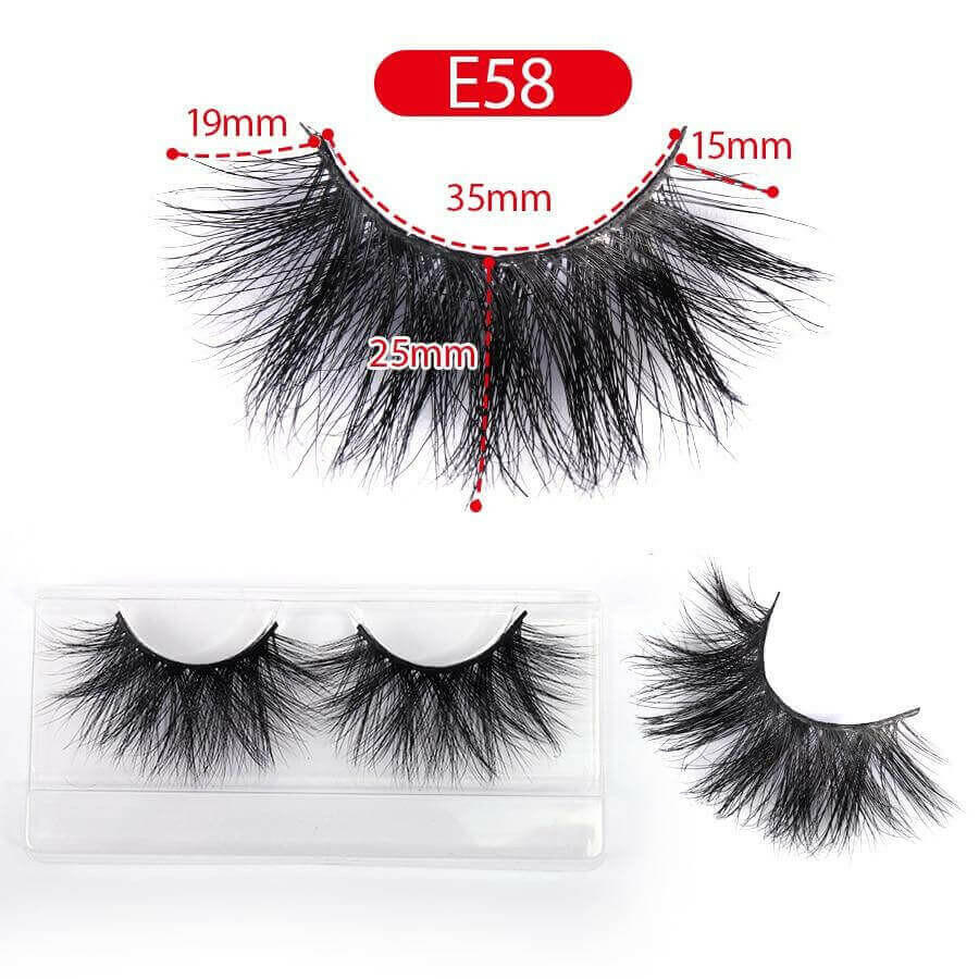 3D Mink Eyelashes Wholesale 10/30/50 Pairs Soft Dramatic Eyelash