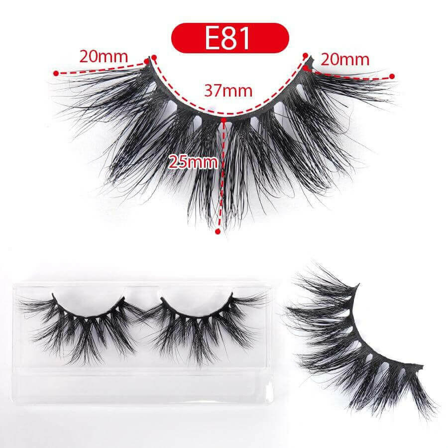 3D Mink Eyelashes Wholesale 10/30/50 Pairs Soft Dramatic Eyelash