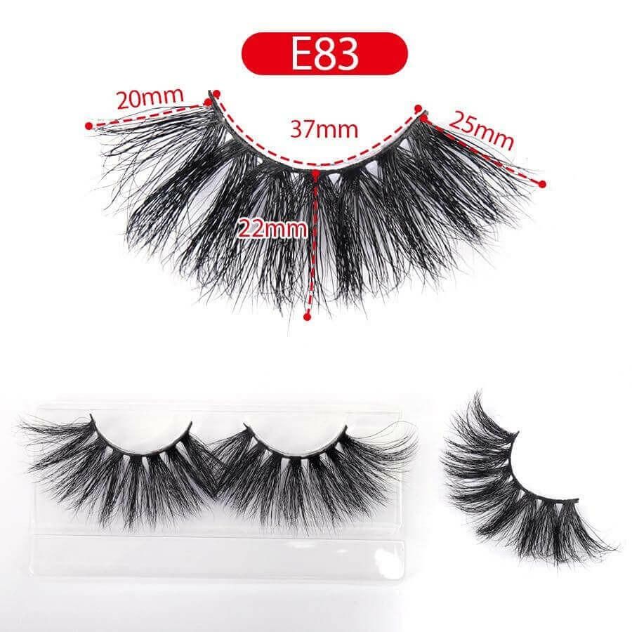 3D Mink Eyelashes Wholesale 10/30/50 Pairs Soft Dramatic Eyelash