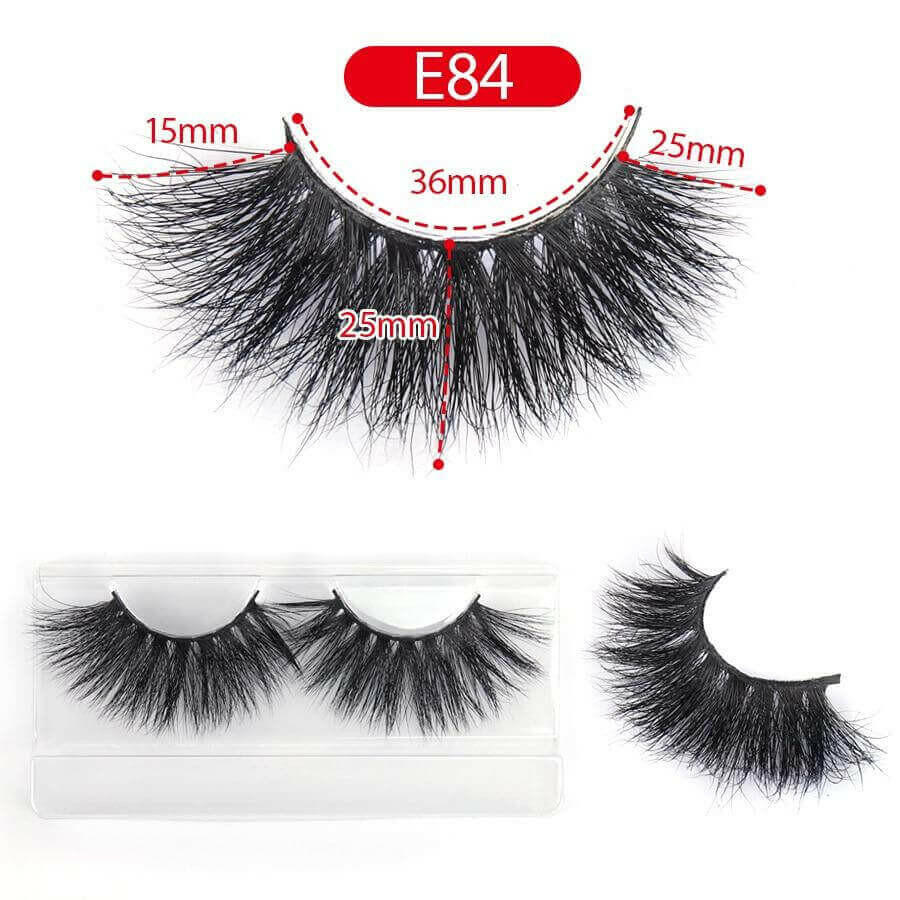 3D Mink Eyelashes Wholesale 10/30/50 Pairs Soft Dramatic Eyelash
