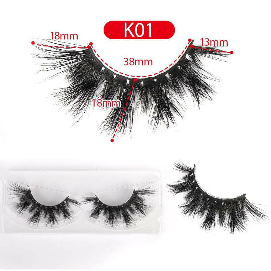3D Mink Eyelashes Wholesale 10/30/50 Pairs Soft Dramatic Eyelash