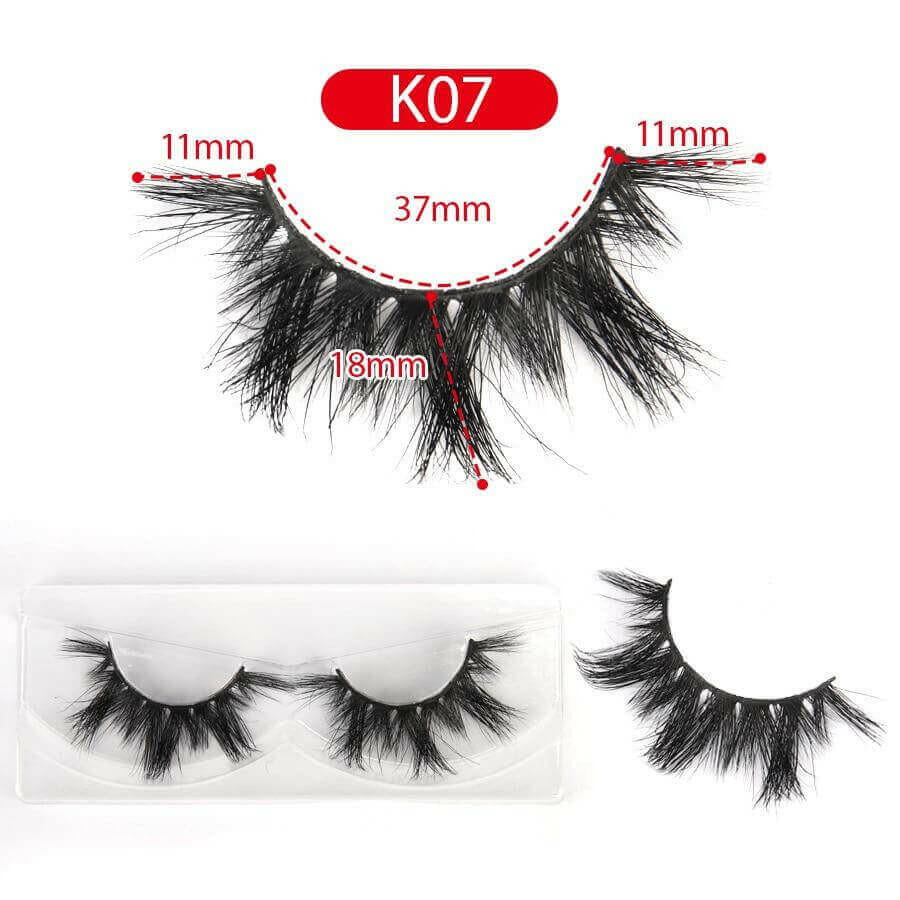 3D Mink Eyelashes Wholesale 10/30/50 Pairs Soft Dramatic Eyelash