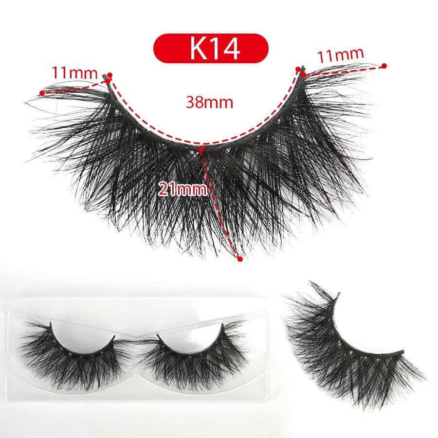 3D Mink Eyelashes Wholesale 10/30/50 Pairs Soft Dramatic Eyelash