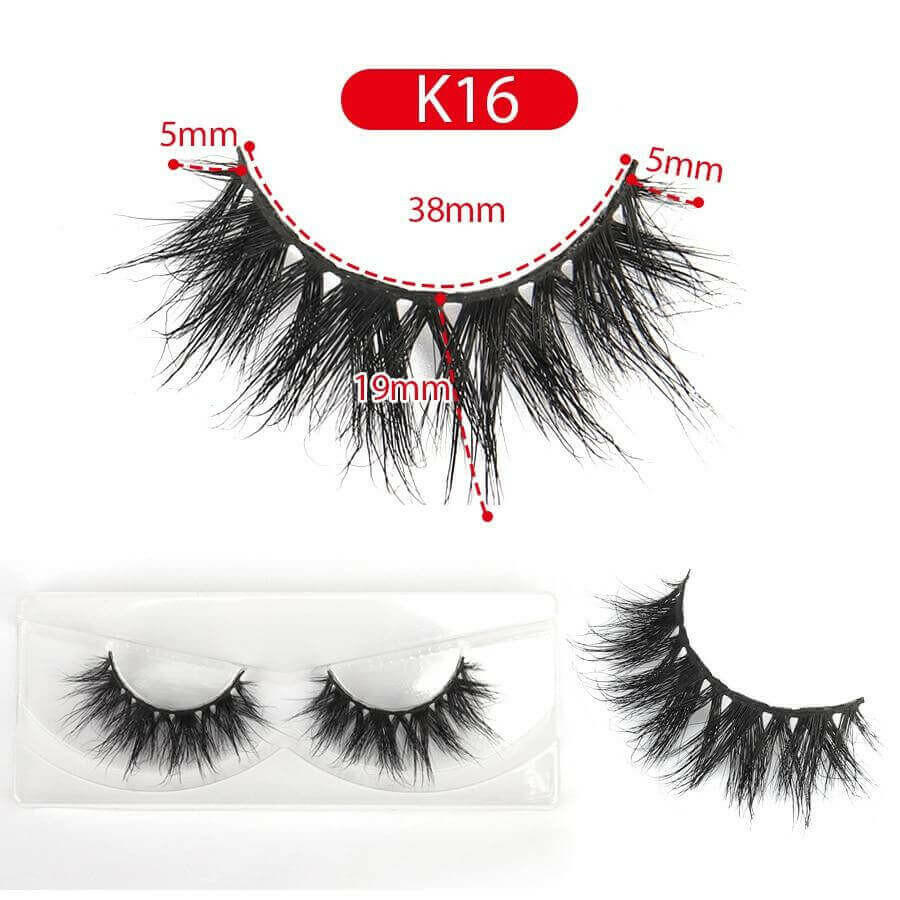 3D Mink Eyelashes Wholesale 10/30/50 Pairs Soft Dramatic Eyelash