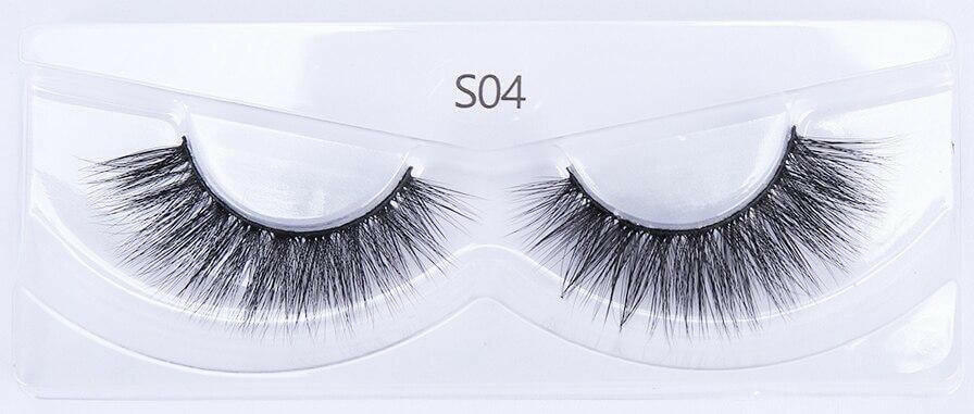 Eyelashes 10/50/100 Pairs 3d Mink Lashes Natural False Eyelash Faux