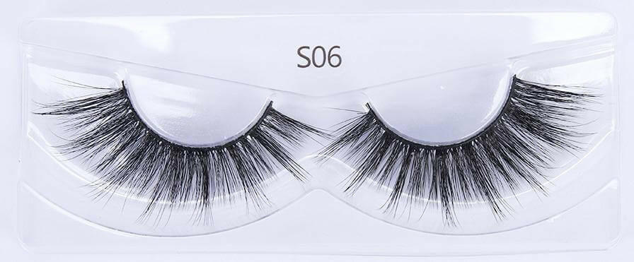 Eyelashes 10/50/100 Pairs 3d Mink Lashes Natural False Eyelash Faux