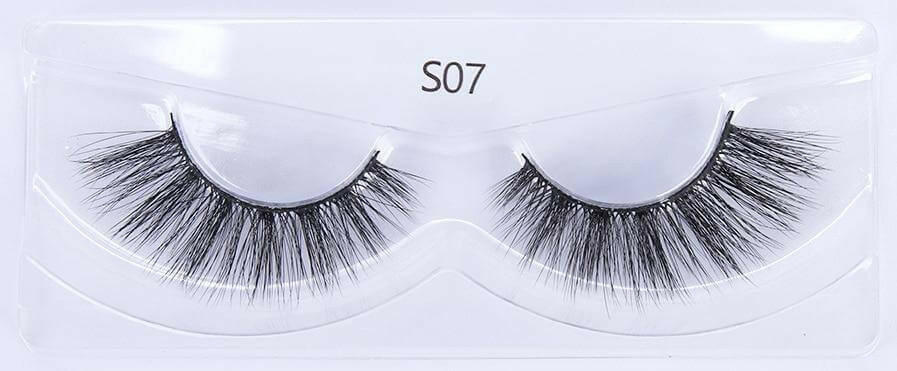 Eyelashes 10/50/100 Pairs 3d Mink Lashes Natural False Eyelash Faux