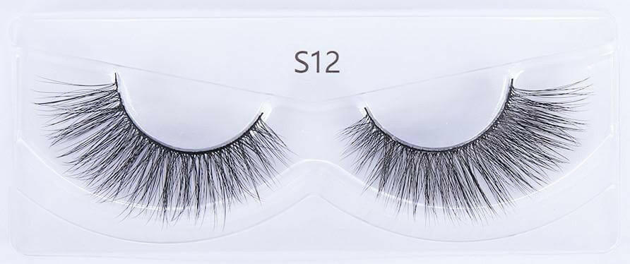 Eyelashes 10/50/100 Pairs 3d Mink Lashes Natural False Eyelash Faux