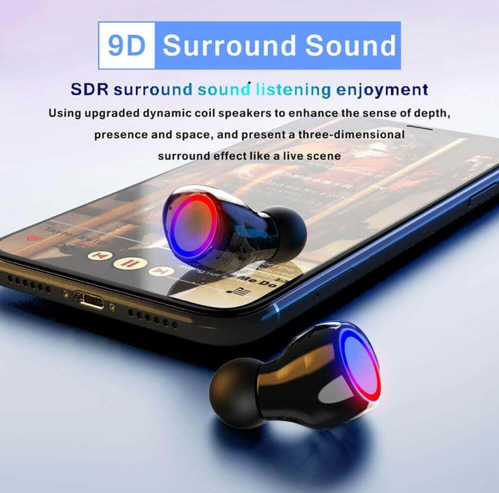 Ninja Dragon M12PRO 3D Surround Sound Bluetooth 5.0 True Wireless.