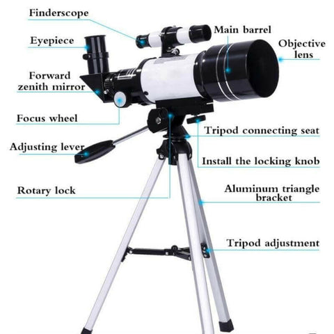 Dragon Z9i Astronomical Telescope Toy for UFO and Stars Viewing.