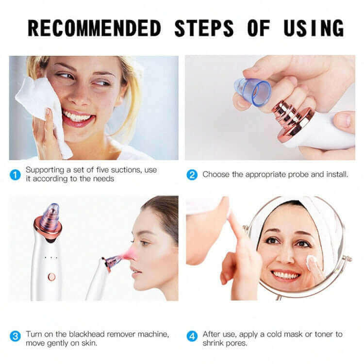 Facial Blackhead Remover Electric Vacuum Machine.