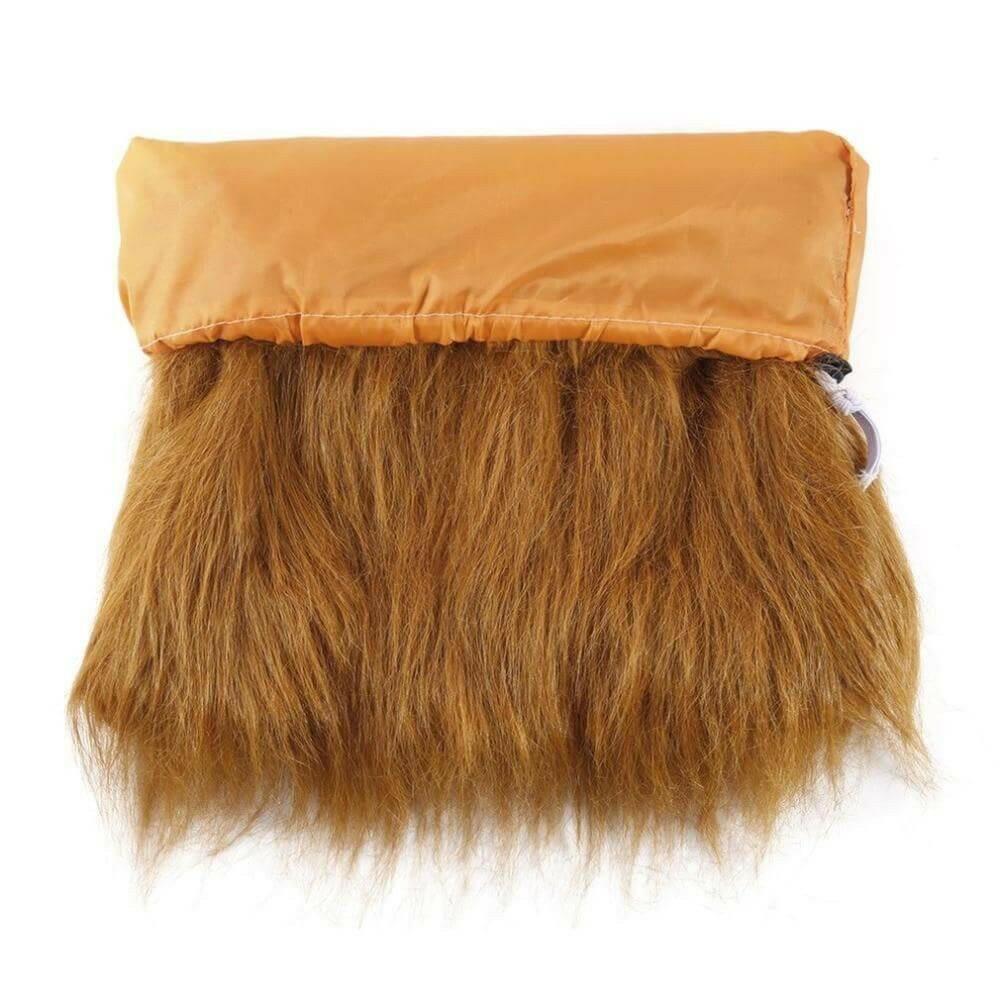 Lion Theme Dog Wig.