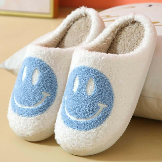 Smiley Face Slippers Women.