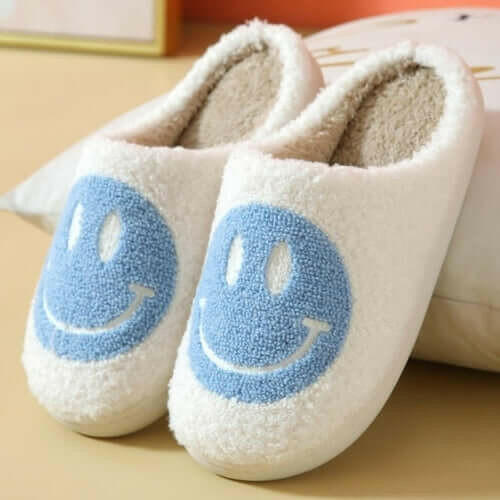 Smiley Face Slippers Women.