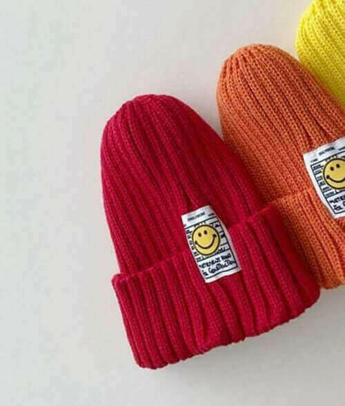 Children &amp; Baby Knitted Smile Face Hat