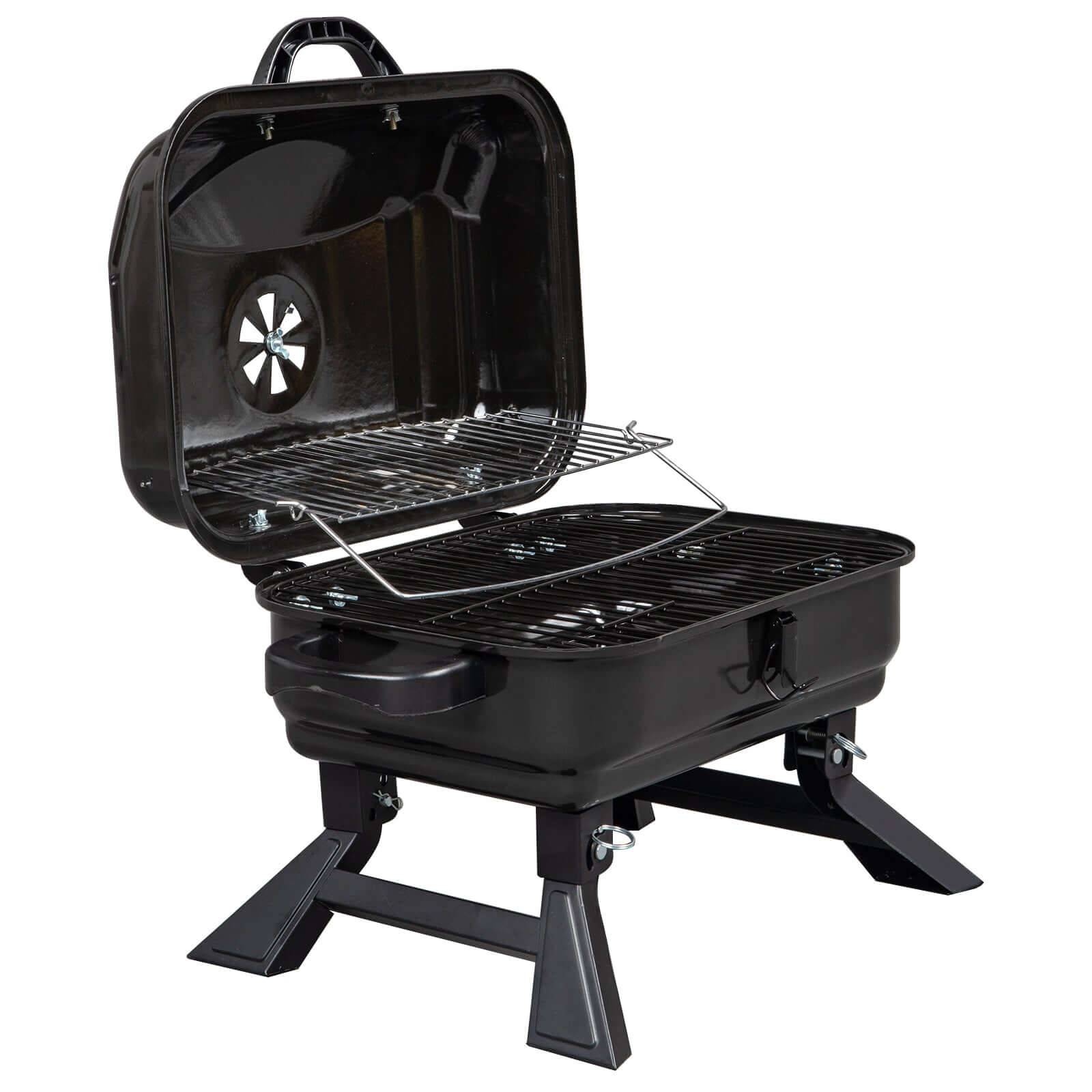 Portable Tabletop BBQ Charcoal Grill for Perfect Outdoor Cooking