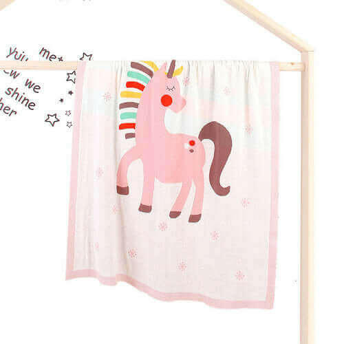 Baby Children’s Unicorn Pattern Contrast Design Air Conditioner