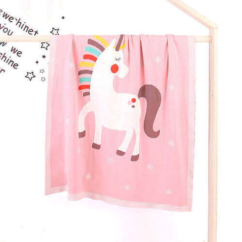 Baby Children’s Unicorn Pattern Contrast Design Air Conditioner