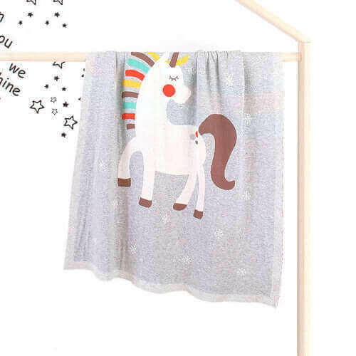 Baby Children’s Unicorn Pattern Contrast Design Air Conditioner